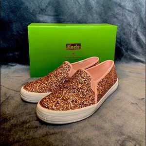 Kate Spade x Keds Glitter Flats